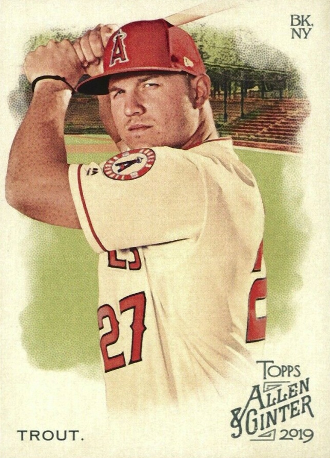 2019 Topps Allen & Ginter Mike Trout #10 Baseball Card