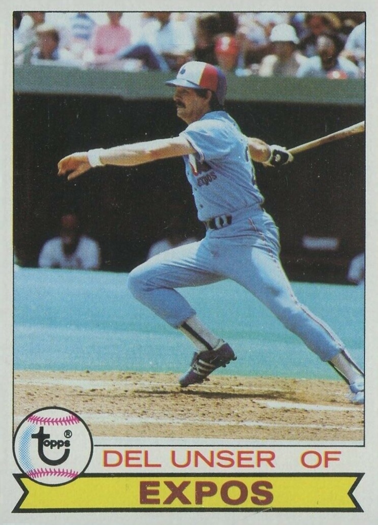 1979 Topps Del Unser #628 Baseball Card