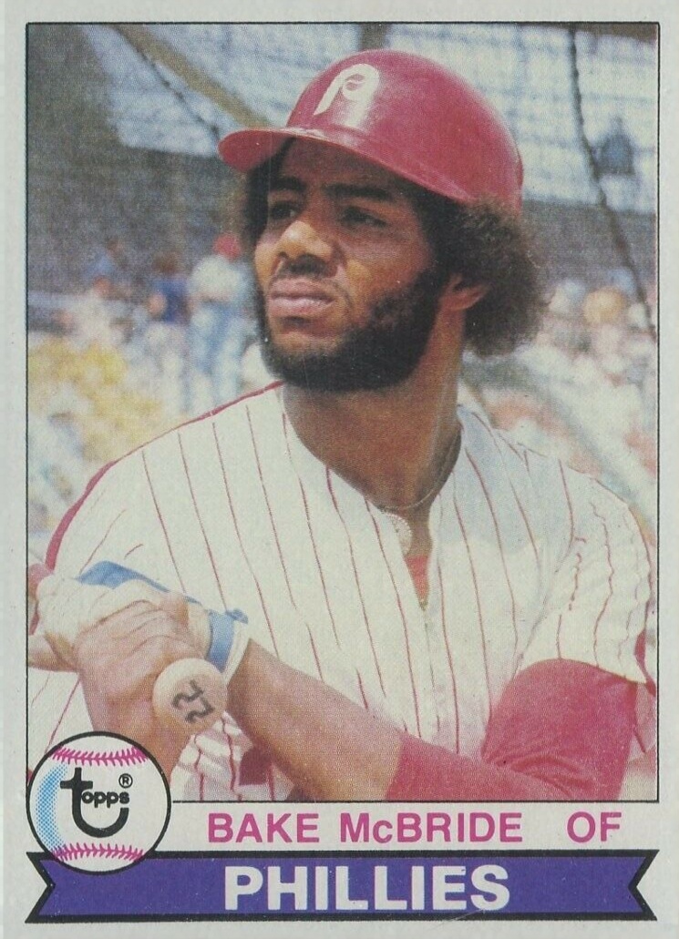 1979 Topps Bake McBride #630 Baseball Card