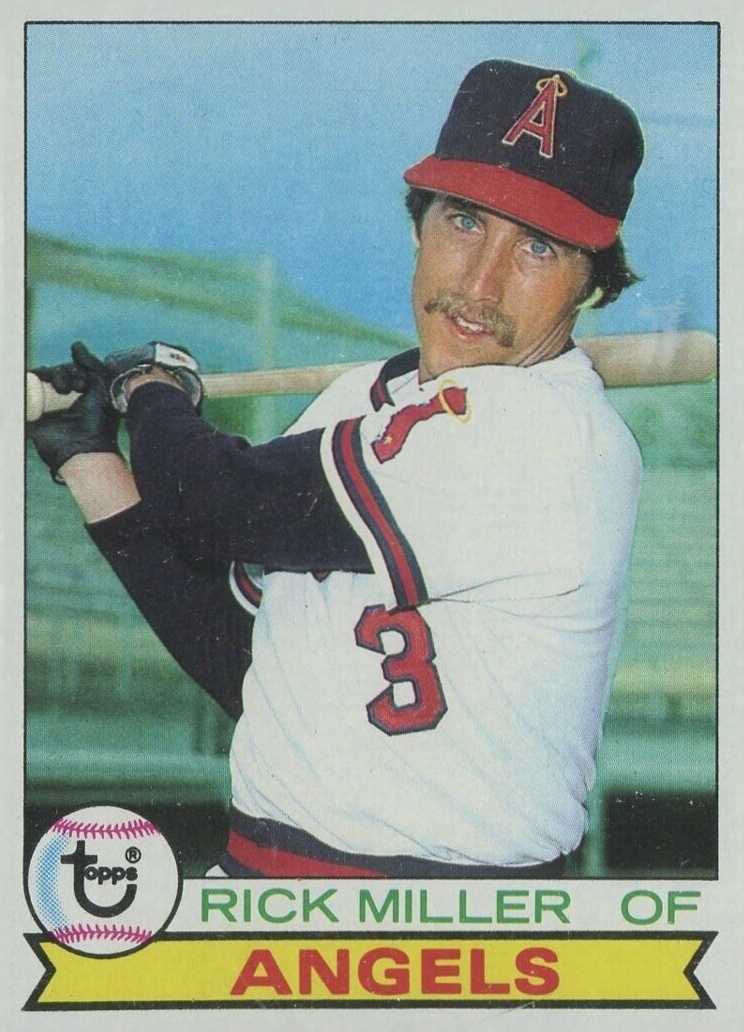 1979 Topps Rick Miller #654 Baseball Card