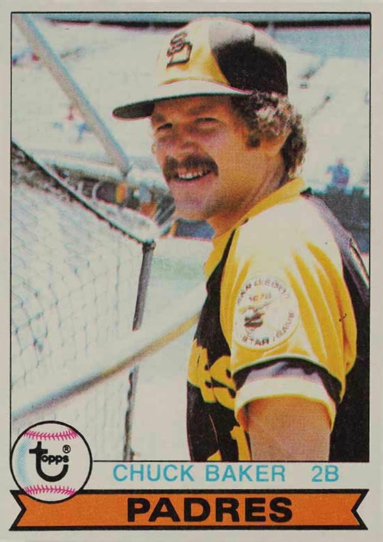 1979 Topps Chuck Baker #456 Baseball Card