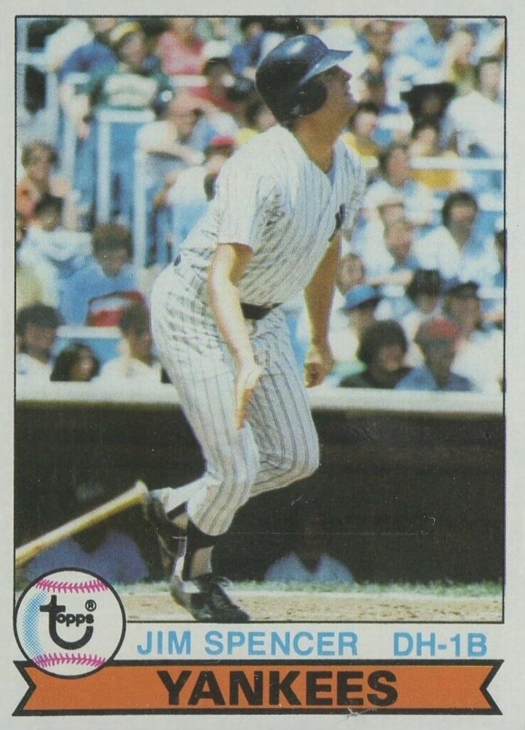 1979 Topps Jim Spencer #599 Baseball Card