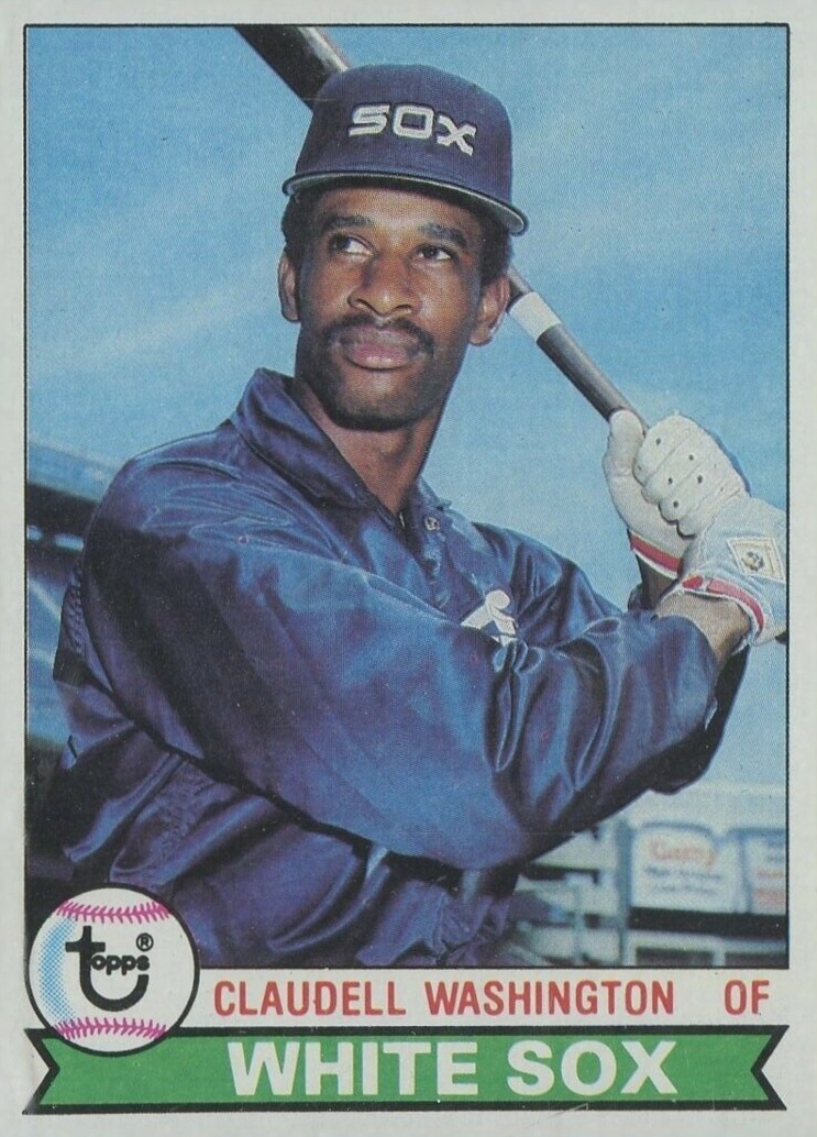 1979 Topps Claudell Washington #574 Baseball Card