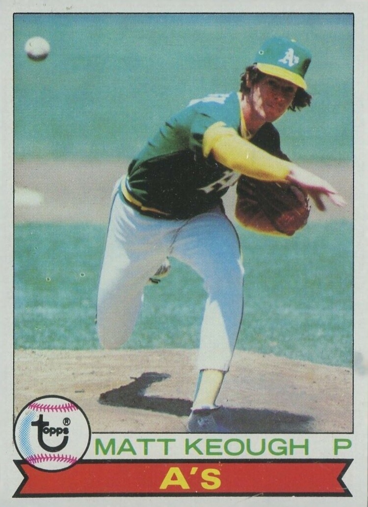 1979 Topps Matt Keough #554 Baseball Card