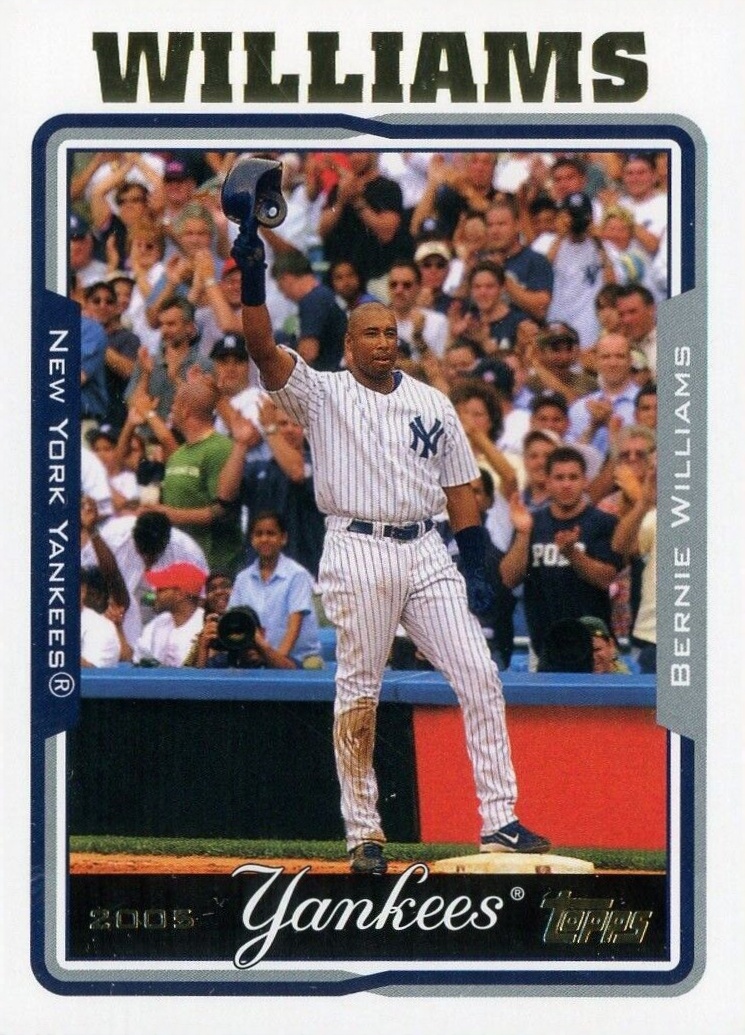 2005 Topps  Bernie Williams #512 Baseball Card
