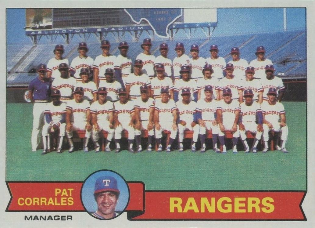 1979 Topps Texas Rangers Team #499 Baseball Card