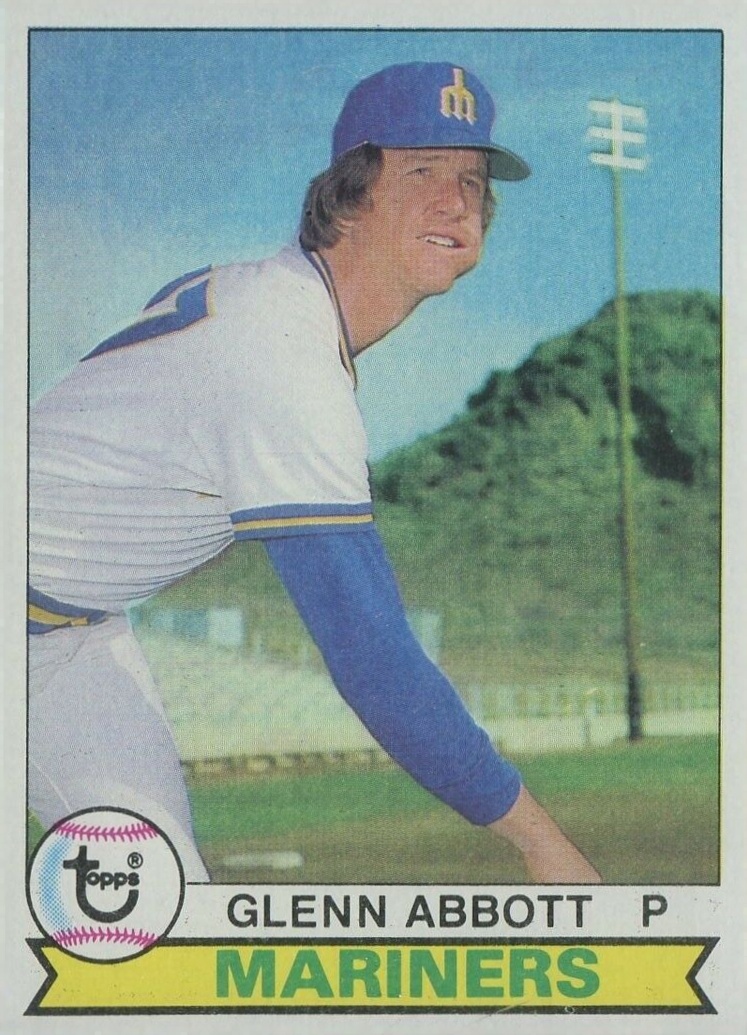 1979 Topps Glenn Abbott #497 Baseball Card