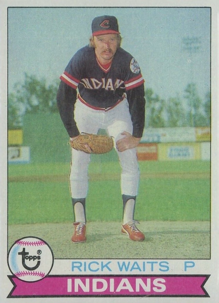 1979 Topps Rick Waits #484 Baseball Card