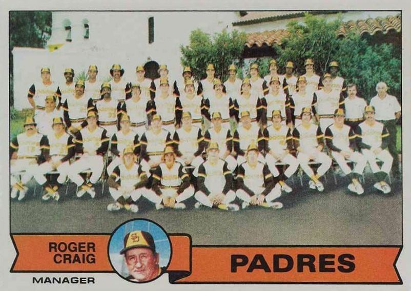 1979 Topps San Diego Padres Team #479 Baseball Card