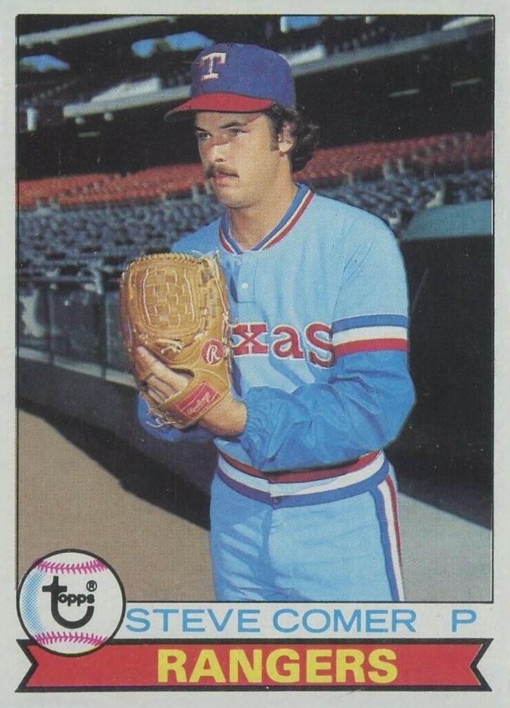 1979 Topps Steve Comer #463 Baseball Card