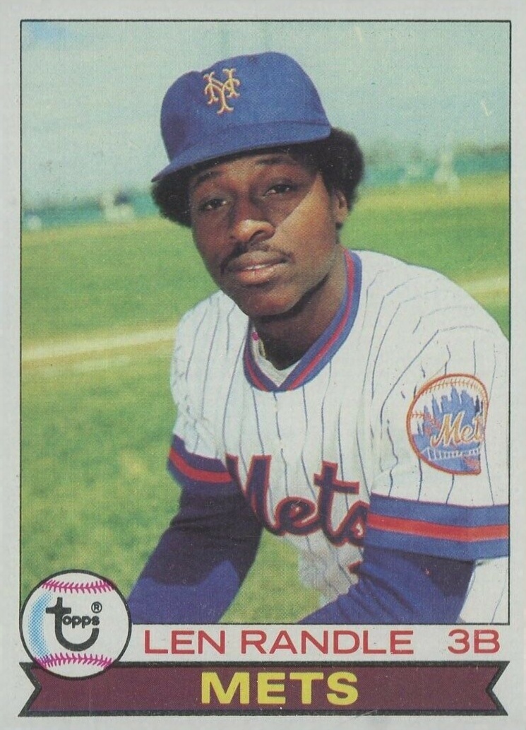 1979 Topps Len Randle #454 Baseball Card