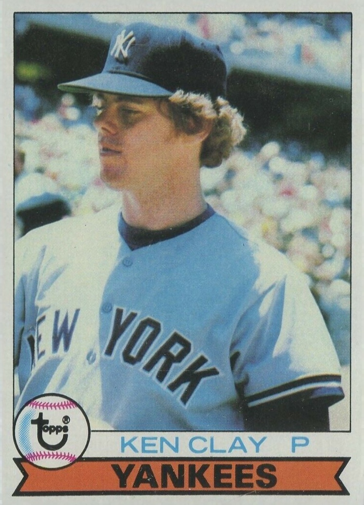 1979 Topps Ken Clay #434 Baseball Card