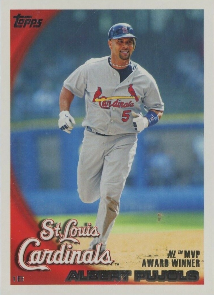 2010 Topps Albert Pujols #327 Baseball Card