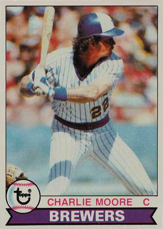 1979 Topps Charlie Moore #408 Baseball Card