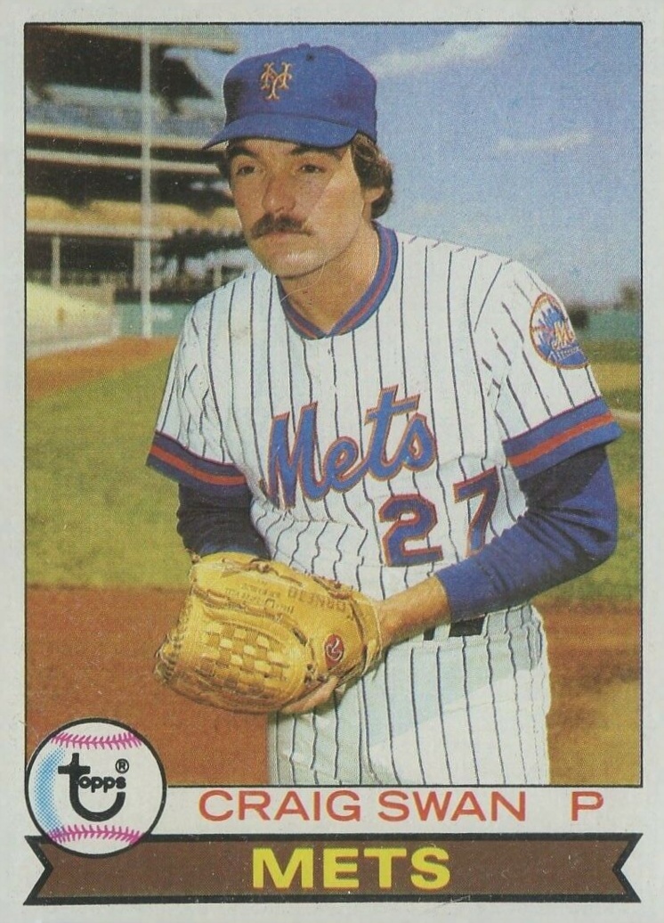 1979 Topps Craig Swan #334 Baseball Card