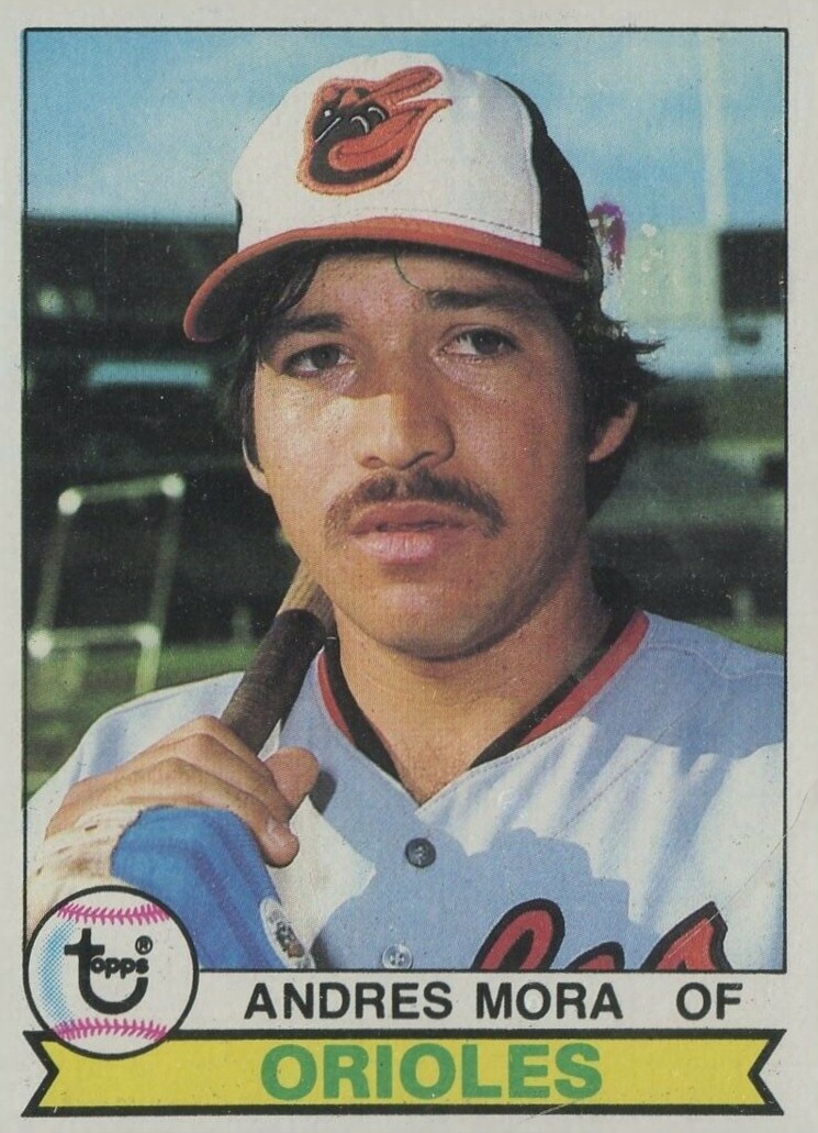 1979 Topps Andres Mora #287 Baseball Card