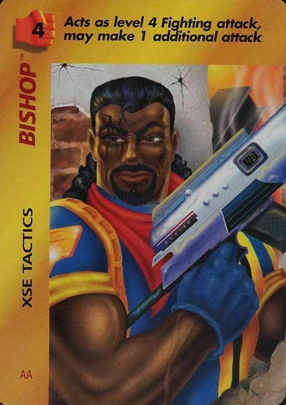 1995 Marvel Overpower Bishop # Non-Sports Card