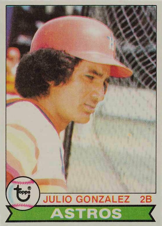 1979 Topps Julio Gonzalez #268 Baseball Card