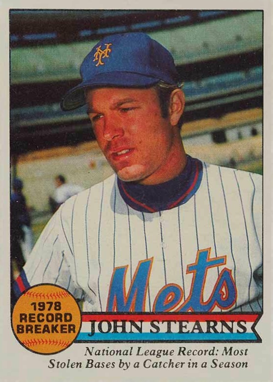 1979 Topps John Stearns #205 Baseball Card