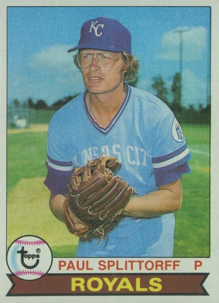 1979 Topps Paul Splittorff #183 Baseball Card