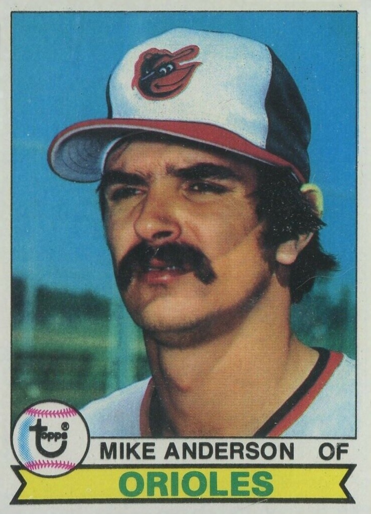 1979 Topps Mike Anderson #102 Baseball Card