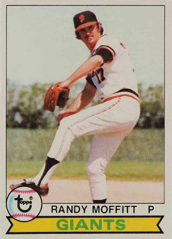 1979 Topps Randy Moffitt #62 Baseball Card