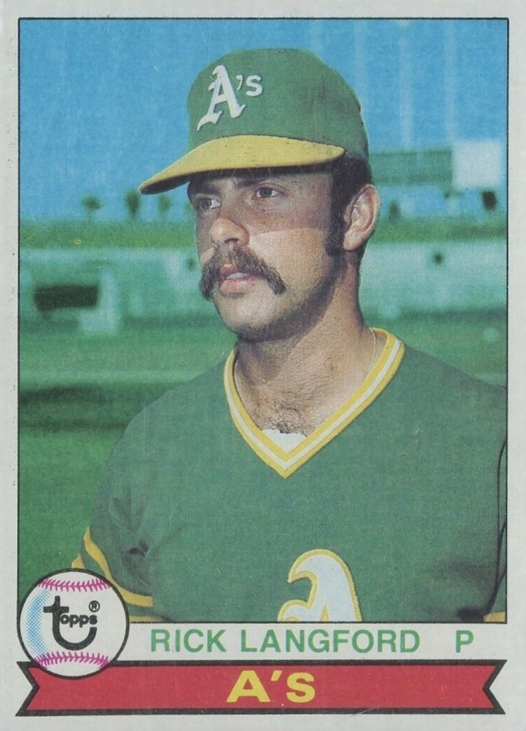 1979 Topps Rick Langford #29 Baseball Card