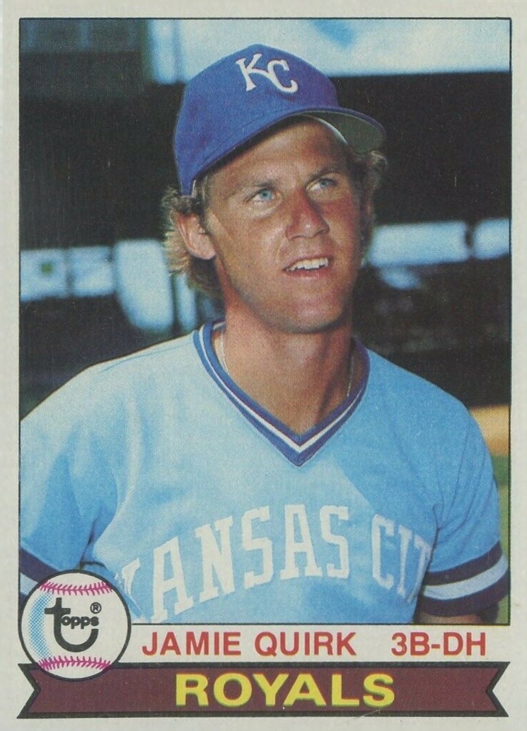 1979 Topps Jamie Quirk #26 Baseball Card