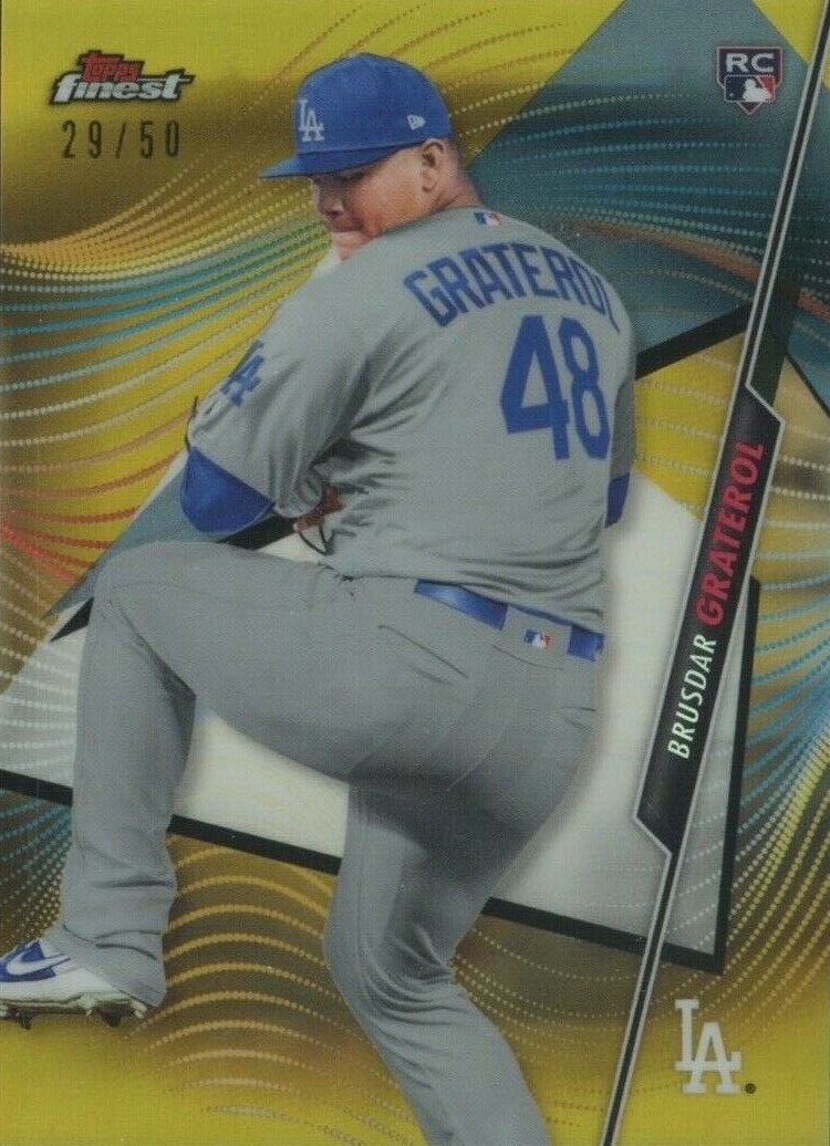 2020 Finest Brusdar Graterol #19 Baseball Card