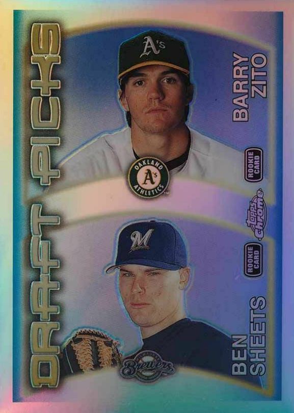 2000 Topps Chrome  Ben Sheets/Barry Zito #451 Baseball Card