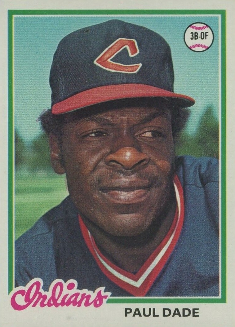 1978 Topps Paul Dade #662 Baseball Card