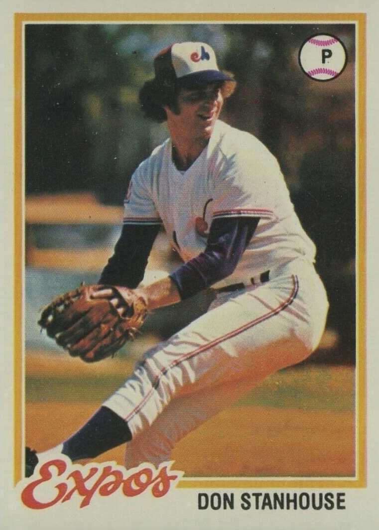 1978 Topps Don Stanhouse #629 Baseball Card