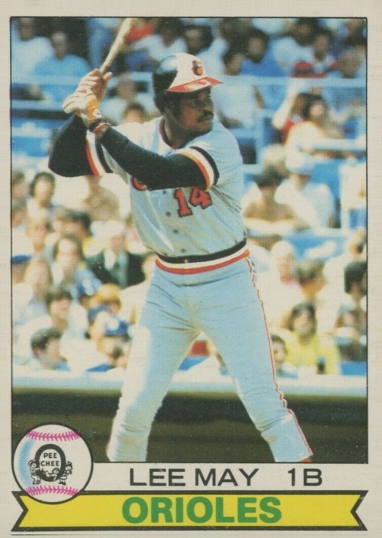 1979 O-Pee-Chee Lee May #1 Baseball Card