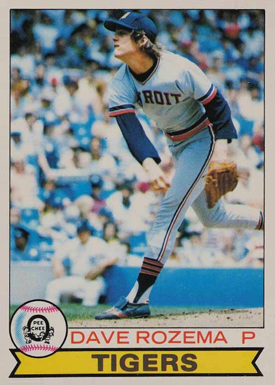1979 O-Pee-Chee Dave Rozema #12 Baseball Card