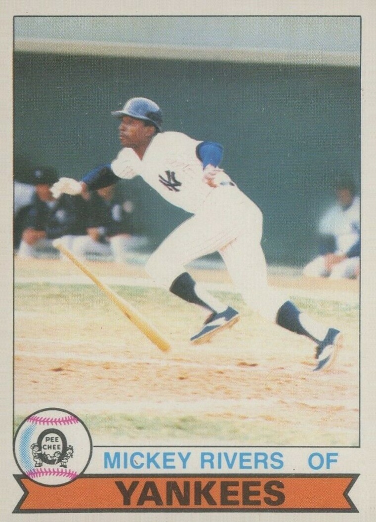 1979 O-Pee-Chee Mickey Rivers #24 Baseball Card