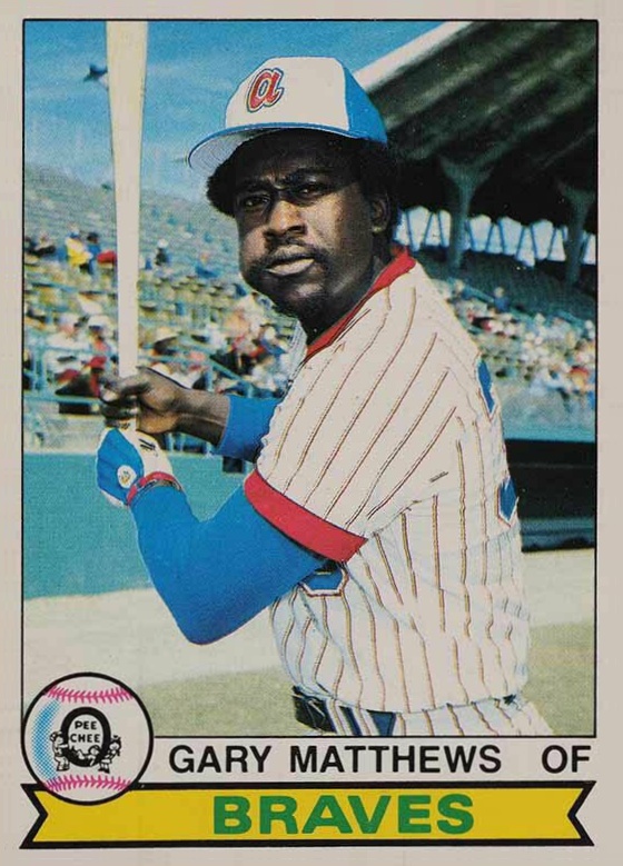 1979 O-Pee-Chee Gary Matthews #35 Baseball Card