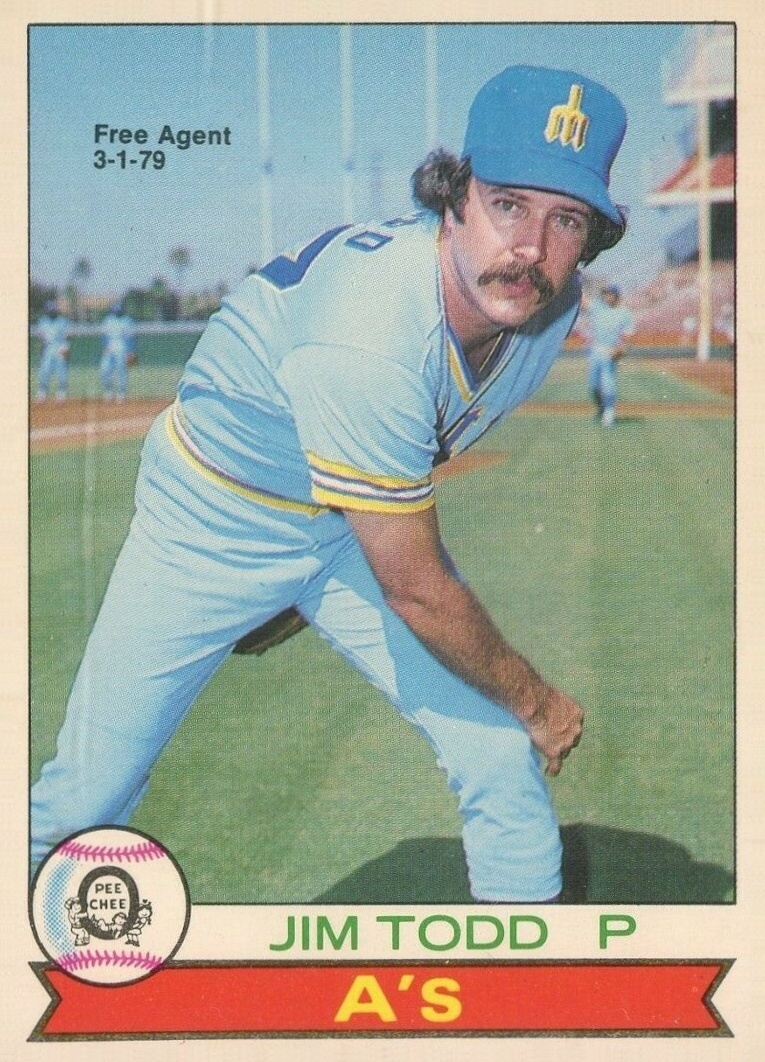 1979 O-Pee-Chee Jim Todd #46 Baseball Card