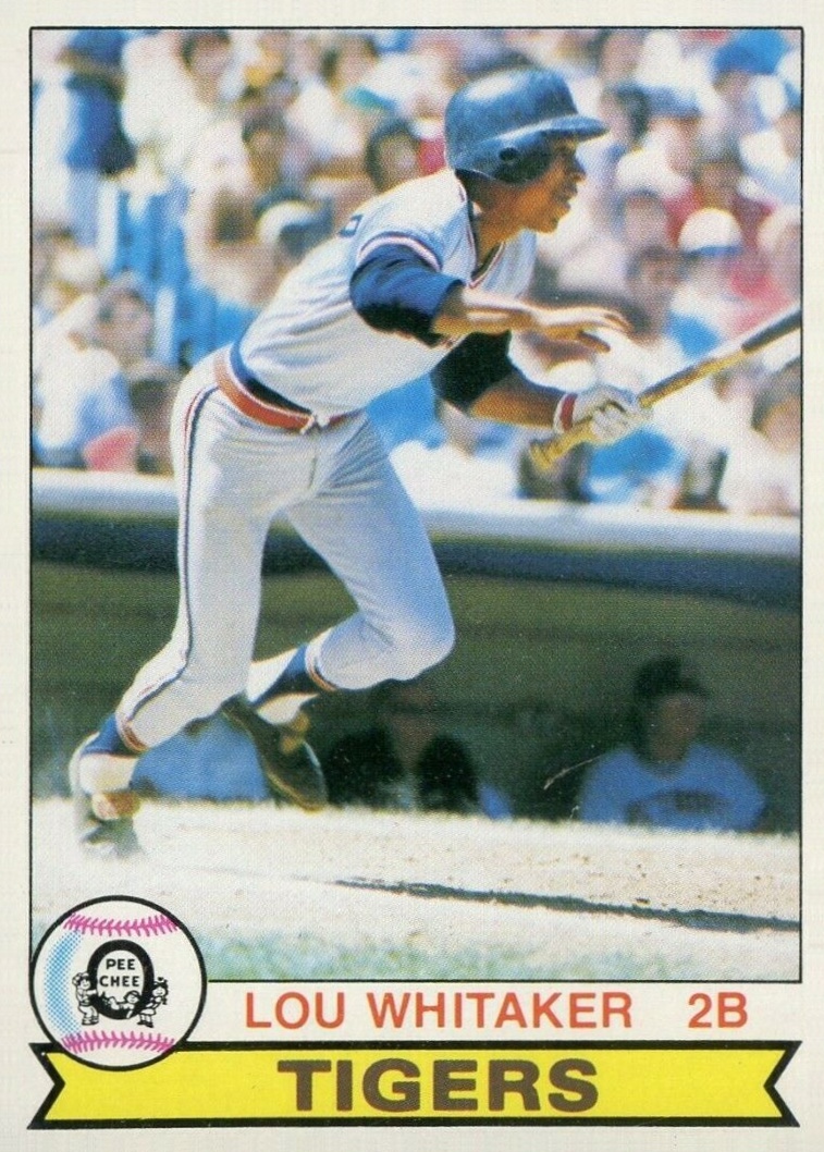 1979 O-Pee-Chee Lou Whitaker #55 Baseball Card