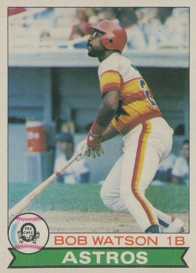 1979 O-Pee-Chee Bob Watson #60 Baseball Card