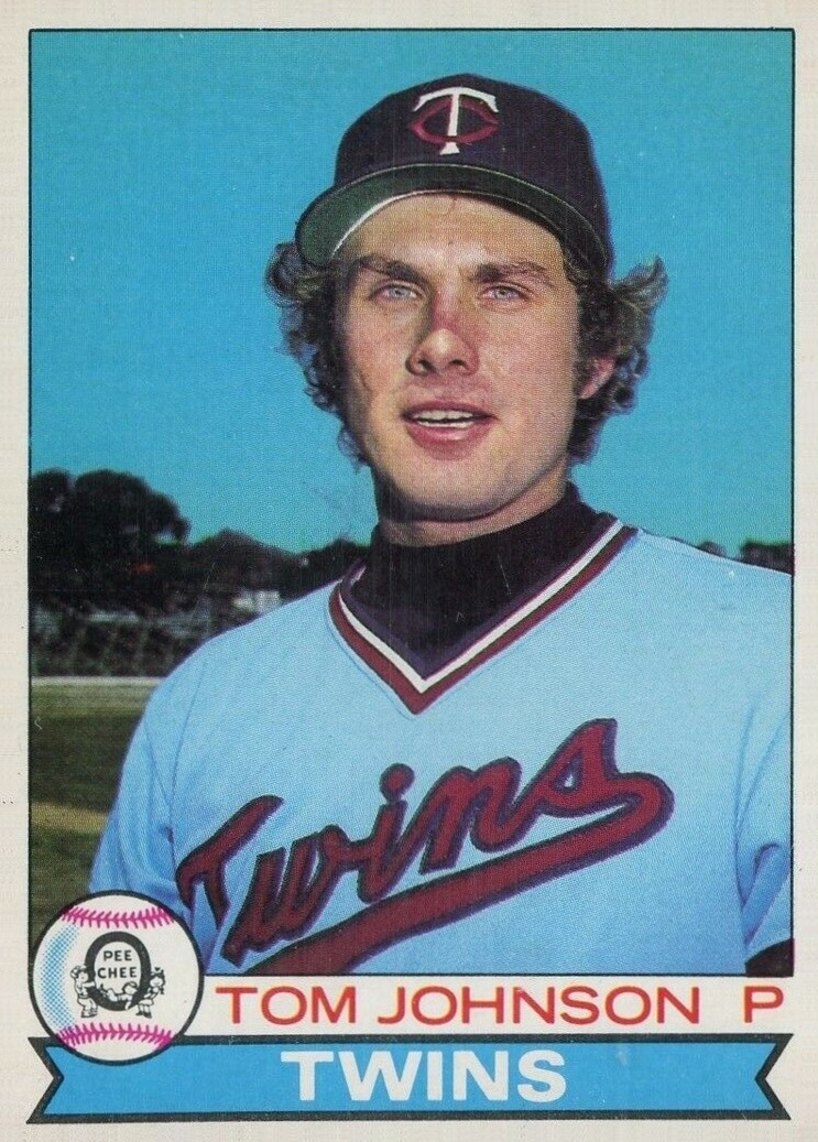 1979 O-Pee-Chee Tom Johnson #77 Baseball Card