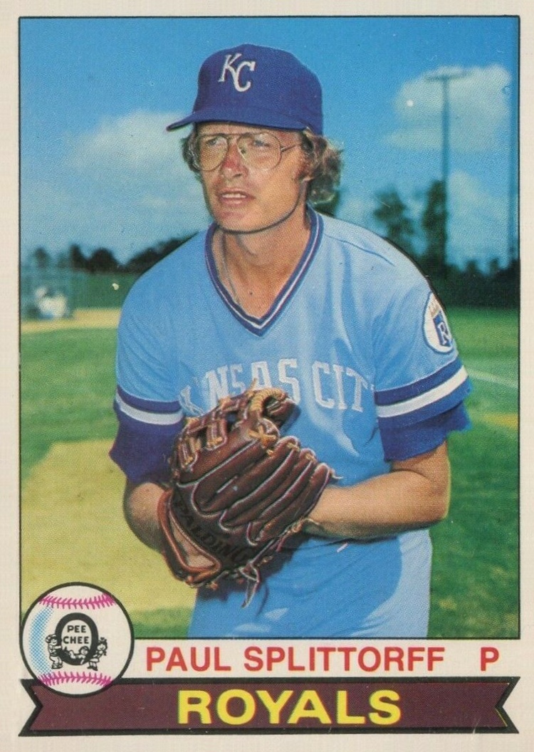 1979 O-Pee-Chee Paul Splittorff #90 Baseball Card