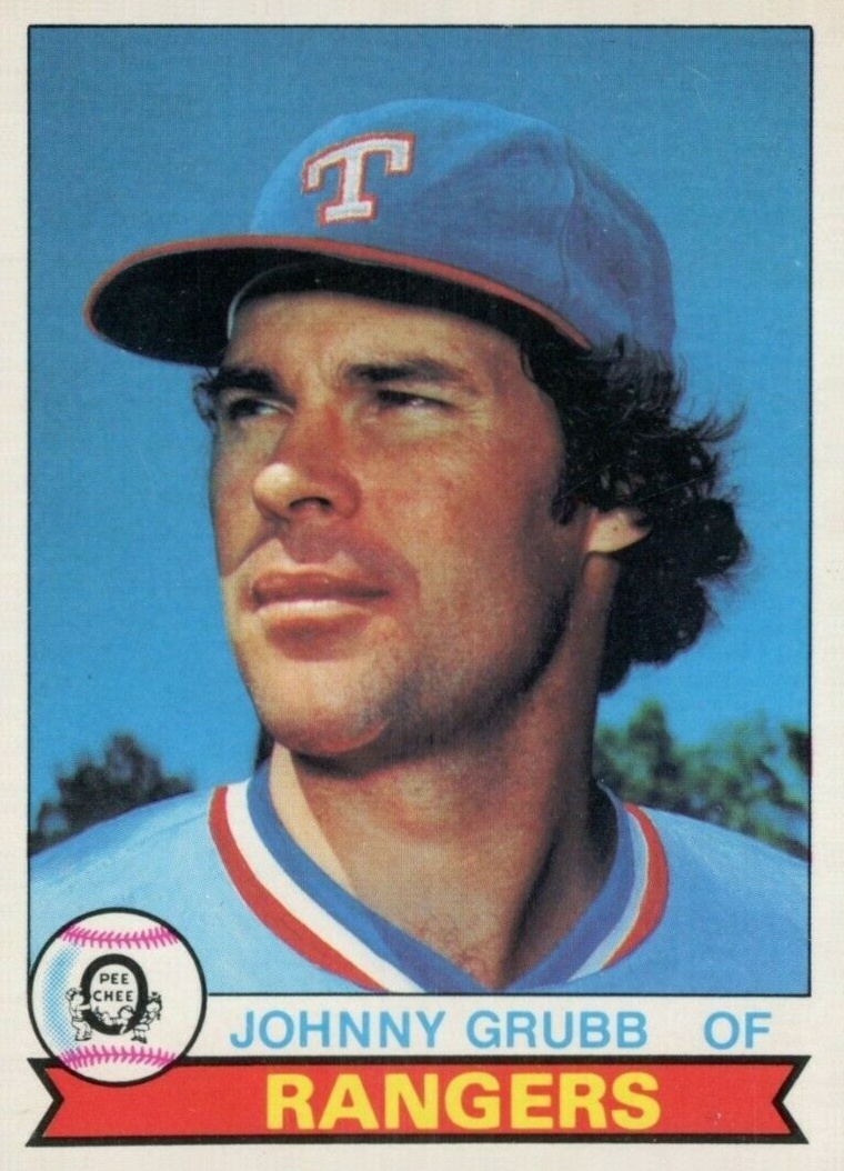 1979 O-Pee-Chee Johnny Grubb #99 Baseball Card