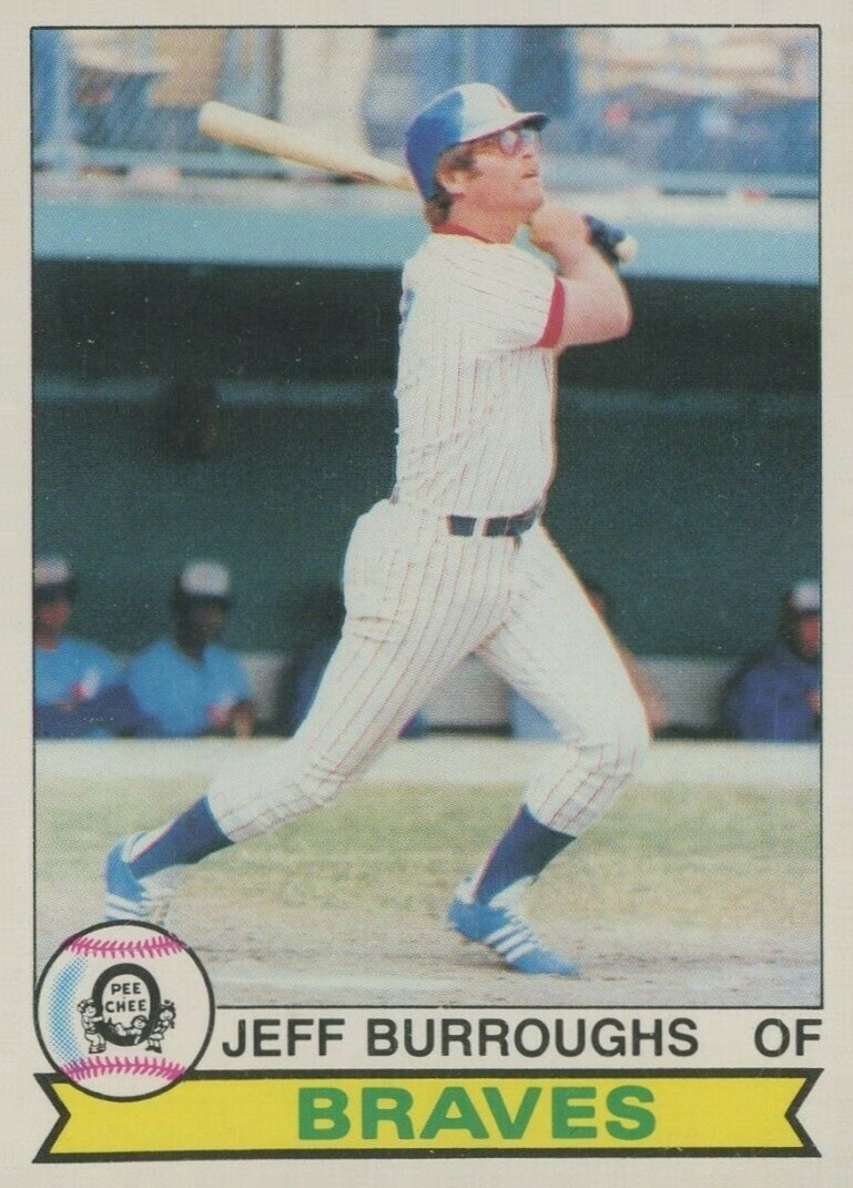 1979 O-Pee-Chee Jeff Burroughs #124 Baseball Card