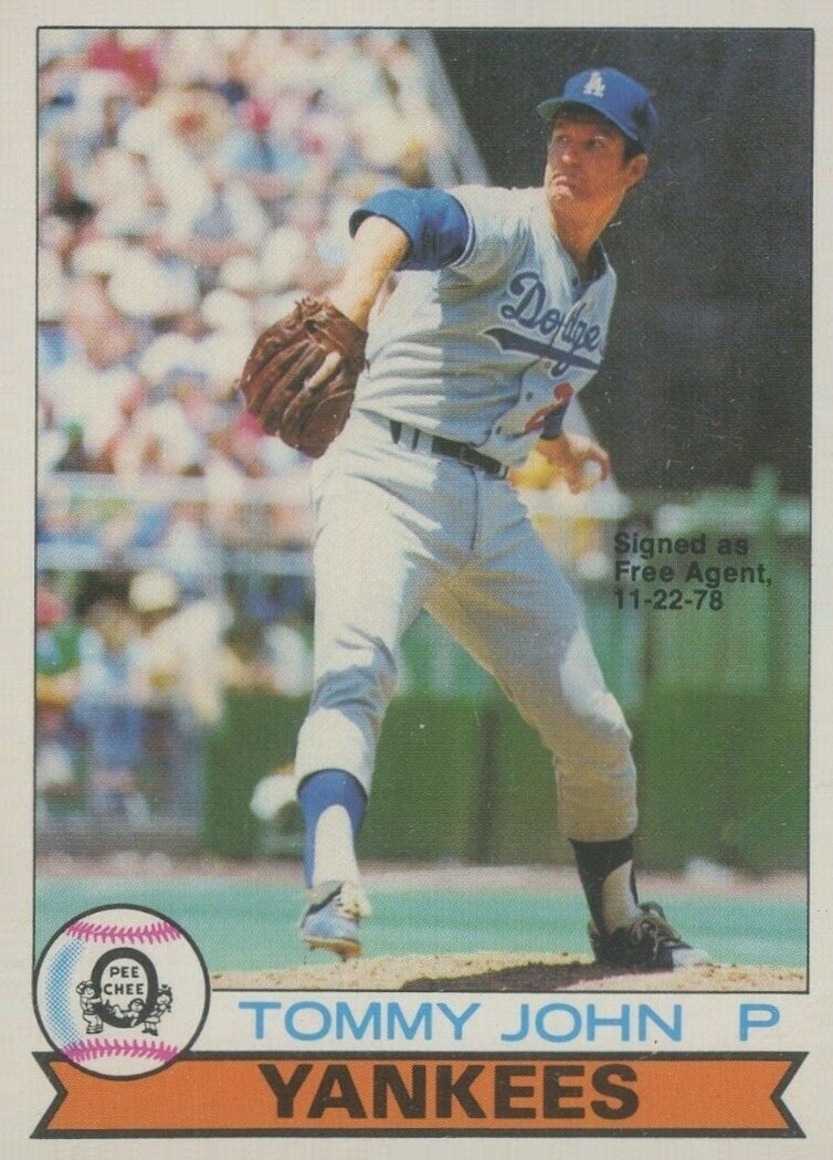 1979 O-Pee-Chee Tommy John #129 Baseball Card