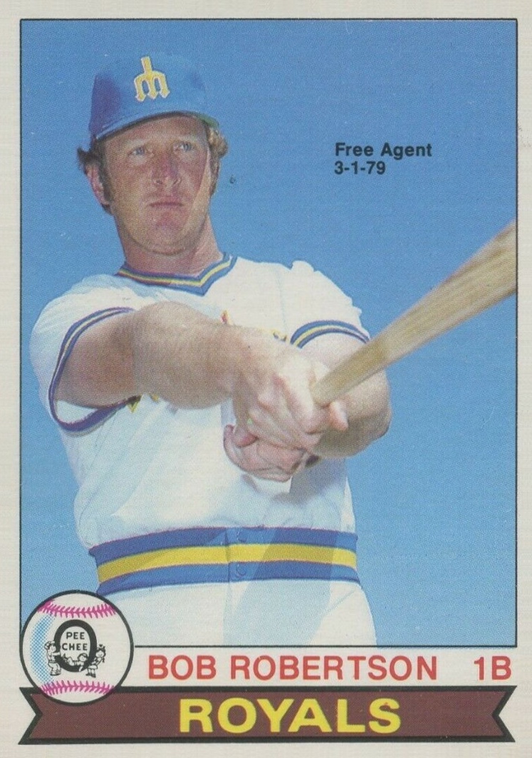 1979 O-Pee-Chee Bob Robertson #158 Baseball Card