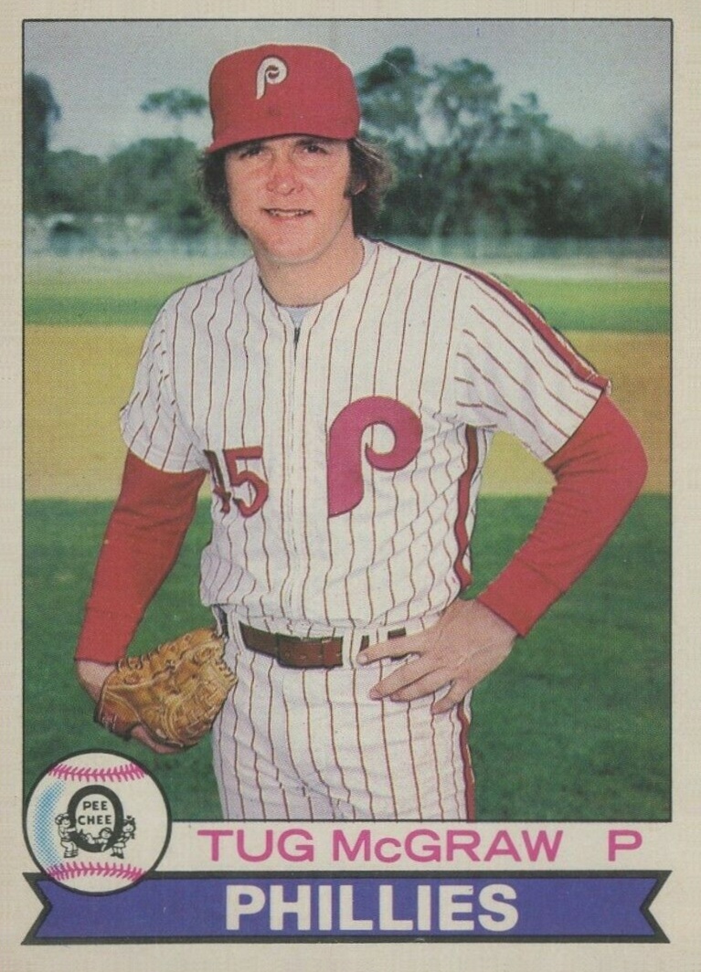 1979 O-Pee-Chee Tug McGraw #176 Baseball Card