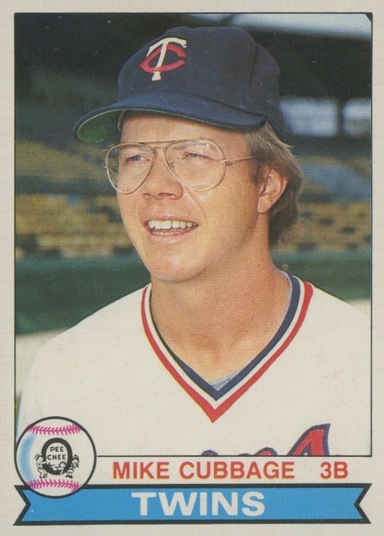 1979 O-Pee-Chee Mike Cubbage #187 Baseball Card
