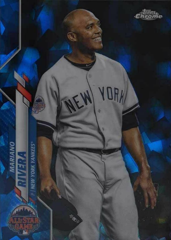 2020 Topps Chrome Update Sapphire Edition Mariano Rivera #154 Baseball Card