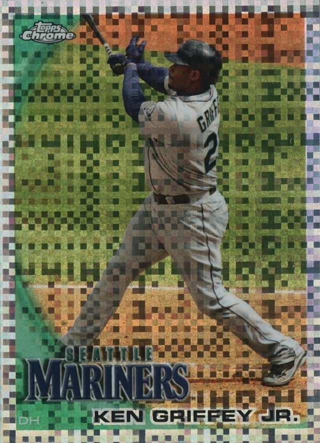 2010 Topps Chrome Ken Griffey Jr. #28 Baseball Card