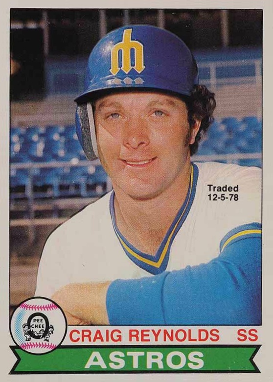 1979 O-Pee-Chee Craig Reynolds #251 Baseball Card